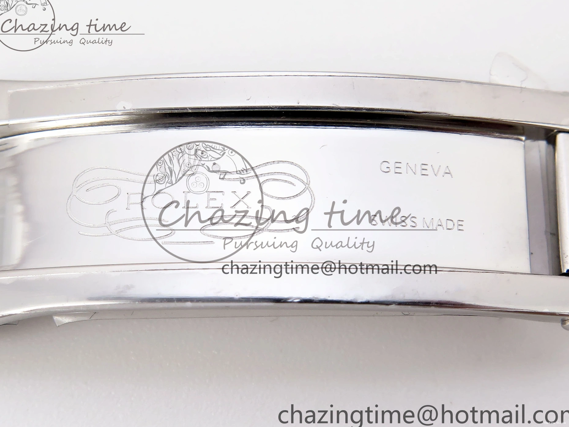 1224 DayDate 40 SS GSF Gain Weight White Roman Dial Diamonds Bezel on President Bracelet A Sustainable 1920